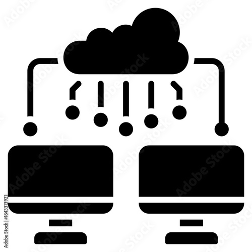 Cloud Network Icon