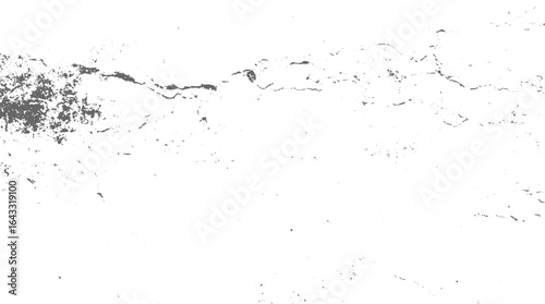 One big crack isolated transparent background png macro, Texture black and white abstract grunge style. Vintage abstract  grunge texture. Overlay illustration over any design, transparent background