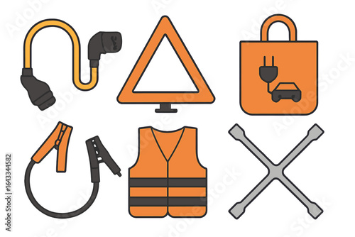 Essential roadside emergency tools for vehicle safety and assistance in various situations