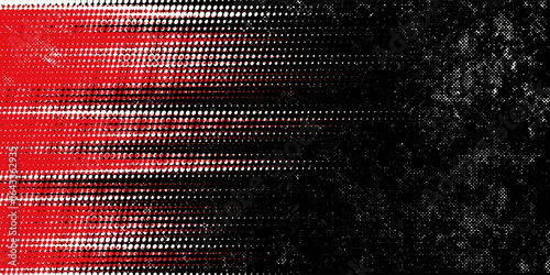 Car sticker wrap abstract banner sporty lines white, red and black grunge color combination brush thunder storm pattern motorsport racing.
