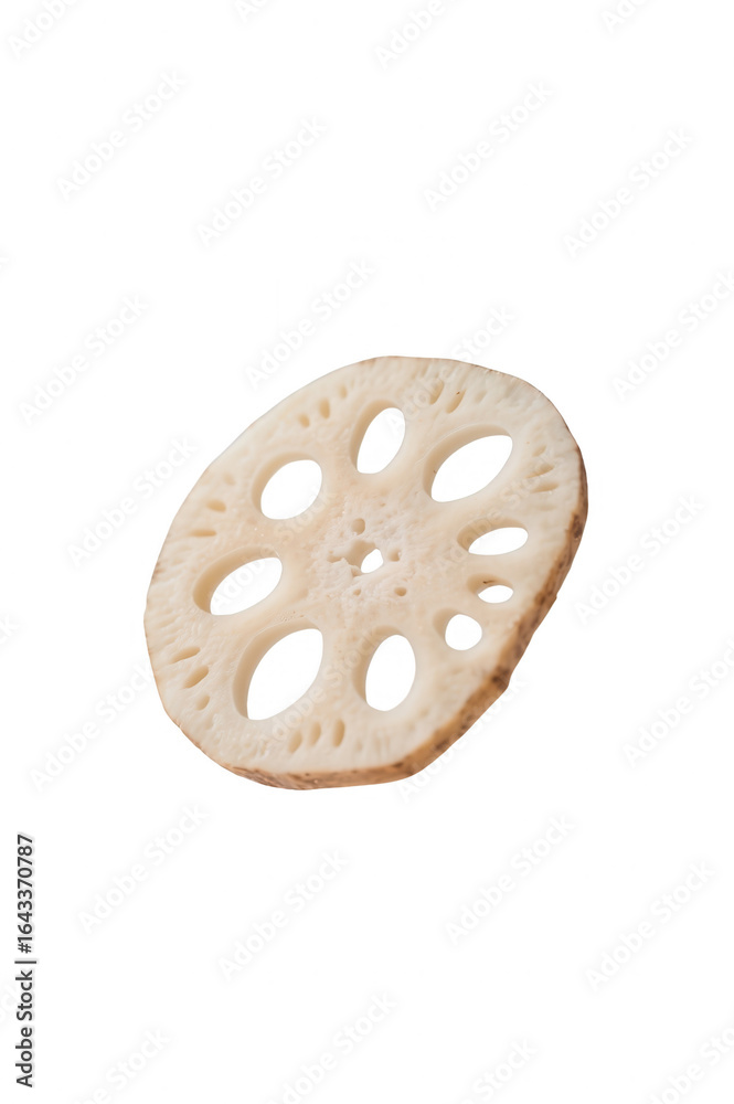 Obraz premium Root Slice: Fresh Vegetable, Isolated Macro Shot