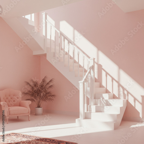 staircase in the room