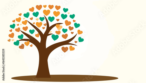 Heart Tree Symbol of Love, Growth, and Community