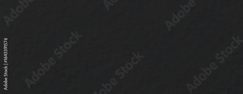 Dark black background with a textured, rough surface. The black background adds depth and a subtle, rugged feel. Paper texture background vector. Black background.