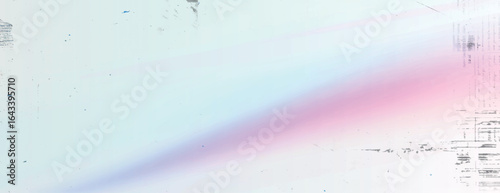A pastel gradient background with a soft pink and blue color scheme. The background has a subtle textured effect with a vintage feel. Light leak background vector. Blue background.