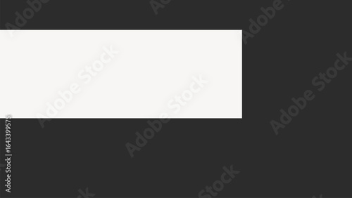 Black rectangle frame editable vector