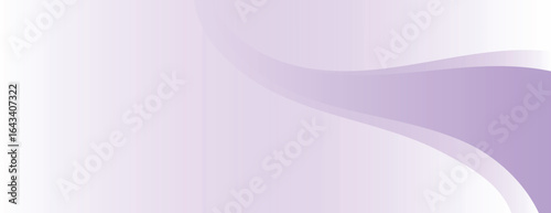 Soft purple background with smooth gradient and wavy lines. The purple background has a gentle, flowing texture. Minimal abstract wavy gradient vector background