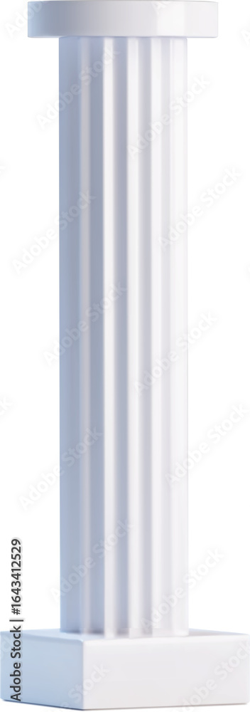 Obraz premium Building block and column toy