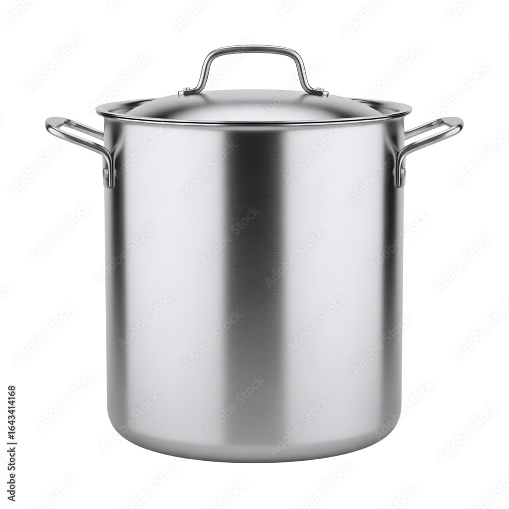Ταπετσαρία Large stainless steel stock pot for cooking soup or stew