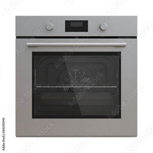 Tableau sur toile Modern stainless steel electric wall oven