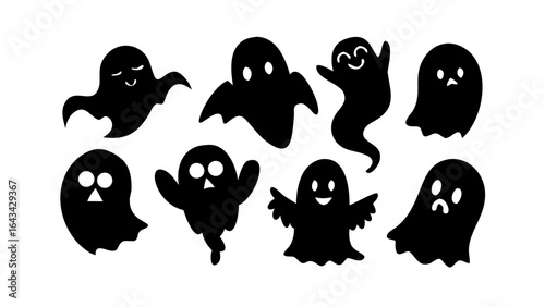 Adorable Spooky Ghost Collection cute halloween