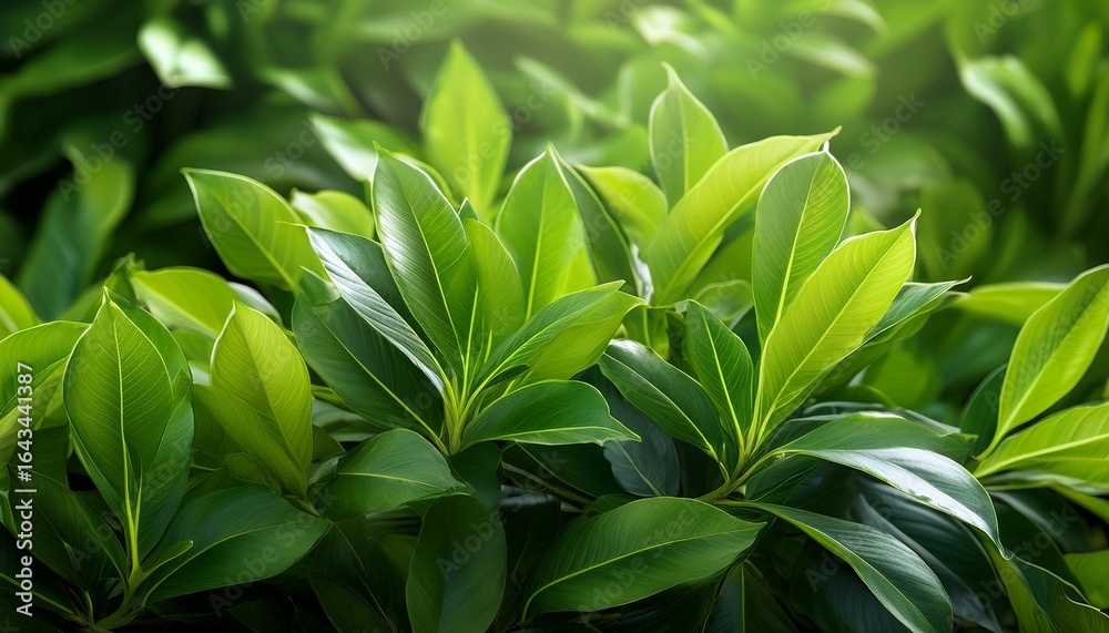 Obraz premium close up of plant with green leaves