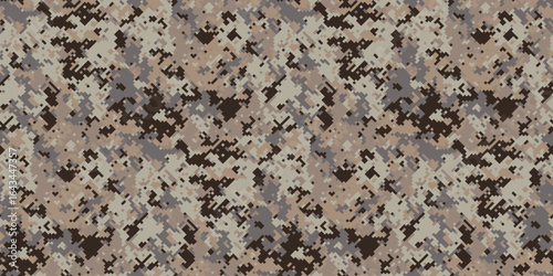 Abstract desert camouflage pattern.  Perfect for backgrounds, textures, or militarythemed designs.  Versatile neutral tones blend seamlessly into various projects.