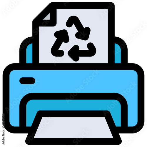 Recycled Paper Icon