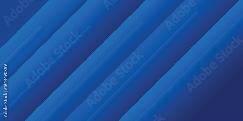 Abstract blue background with glowing geometric lines. Modern blue gradient square shape design. Futuristic technology concept. Suit for brochure,