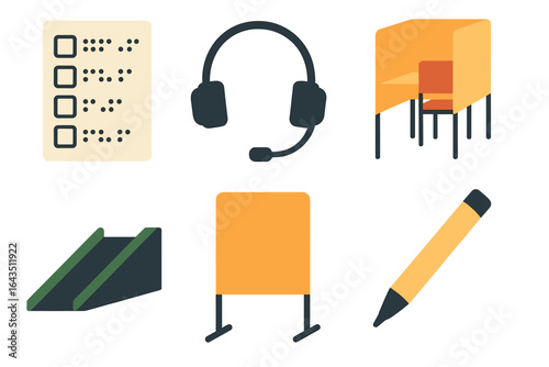 Various assistive devices and tools for learning in a supportive educational environment