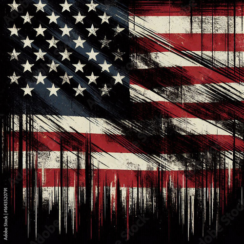 abstract american flag grunge background, abstract, american flag, usa, wallpaper, image, photo, grunge american background, grunge background with american flag, usa flag