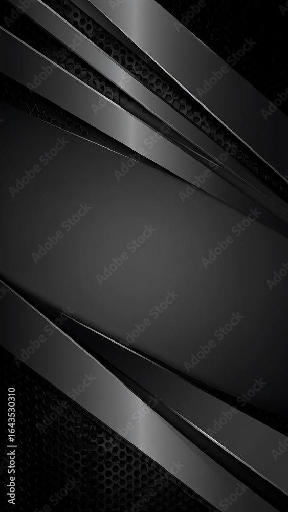 Abstract metallic background with layered shapes Abstract metallic background with layered shapes