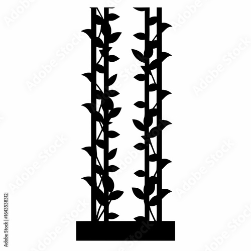 Wallpaper Mural Vertical Garden Wall Vector Design Torontodigital.ca