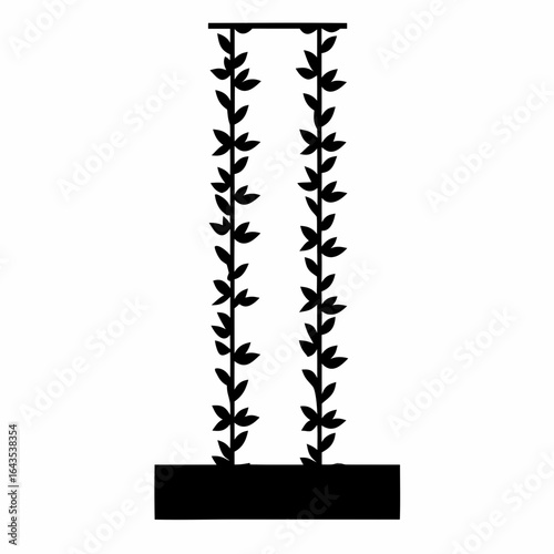 Wallpaper Mural Vertical Garden Wall Vector Design Torontodigital.ca