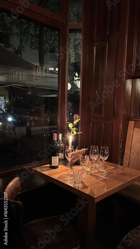 Εκτύπωση καμβά Bar mit einer gemütlichen Atmosphäre