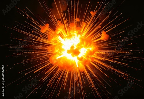 Emotional explosion Blast radius of feelings radiating from a ce