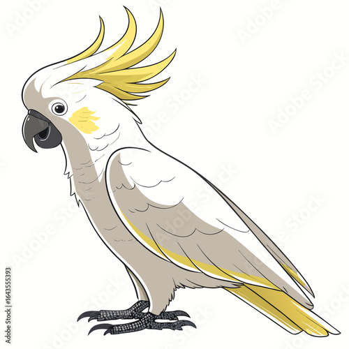 a cartoon of a bird
