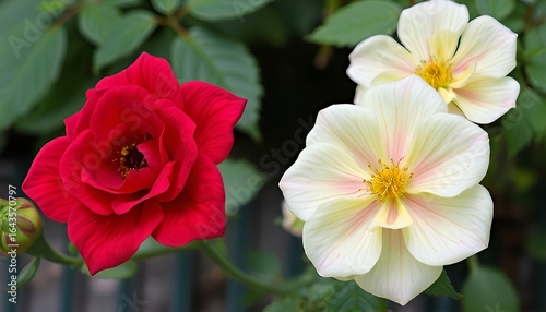 Rose Madder Red EF and Pale Green CEB