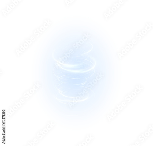 Storm, winter, wind, light, cold PNG blizzard swirl. This PNG Overlay with transparent background creates a frosty Christmas blue wind, icy sparkle, and magical festive snow effects.
