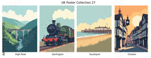 High Peak, Darlington, Southport, Chester UK Collection