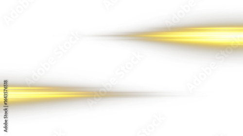 Line, light, gold, star, yellow in PNG with glowing beam. This PNG Overlay on transparent background adds horizontal sparkle, shine, and streak effects for magic designs, light art, and festive visual