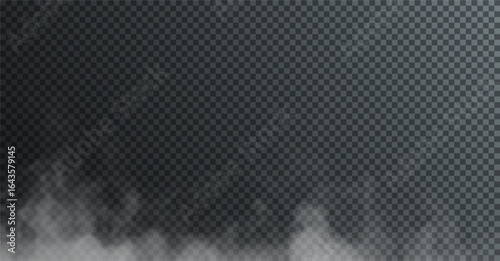 Smoke, dust, stream, fog, mist in PNG dark style. This PNG Overlay with transparent background adds realistic motion and texture for dramatic, cinematic, or abstract visual effects and design projects