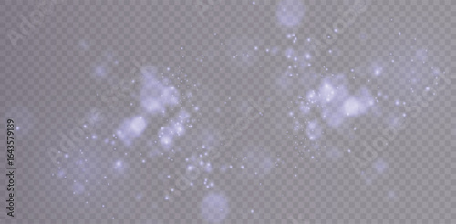 Glistening, light, glow, blue, dust PNG with sparkling particles and mystical shimmer. Radiant sapphire PNG on transparent background. Overlay for cosmic, festive, or magical fantasy design.