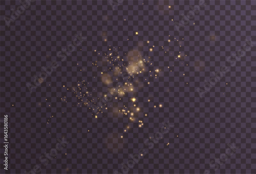 Bokeh, light, gold, background, blur in PNG create a warm festive effect. This PNG Overlay with transparent glow suits christmas, holiday, and luxury glamour decoration designs.