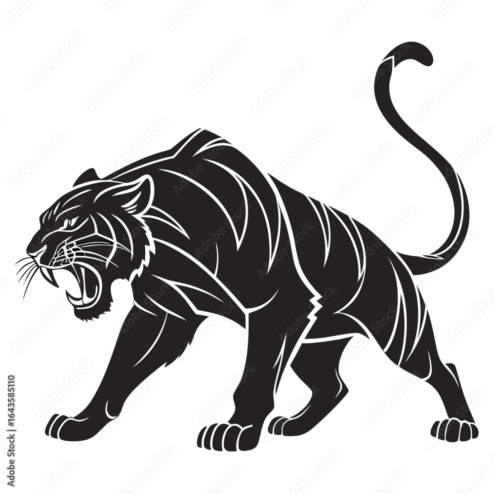 tiger vector illustration tiger vector illustration
