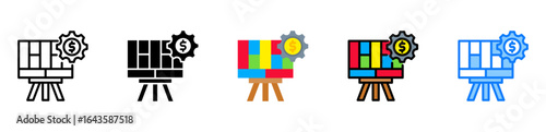 Canvas icon multiple style 