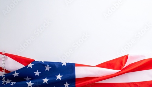 american flag on background