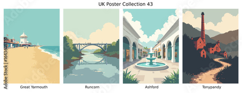 Great Yarmouth, Runcorn, Ashford, Tonypandy UK Collection