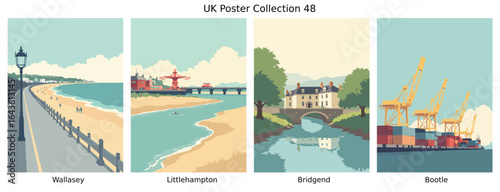 Wallasey, Littlehampton, Bridgend, Bootle UK Collection