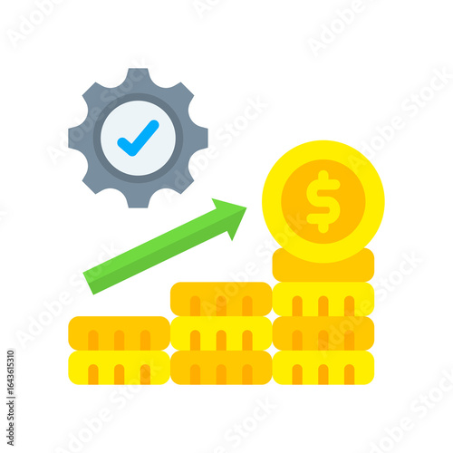 Revenue Optimization flat icon