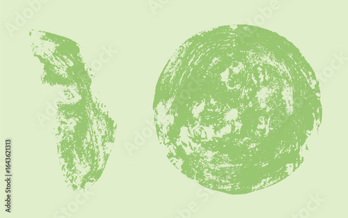 Vector minimalist zucchini silhouette with organic texture, perfect for eco design, botanical prints, and rustic kitchen artwork.