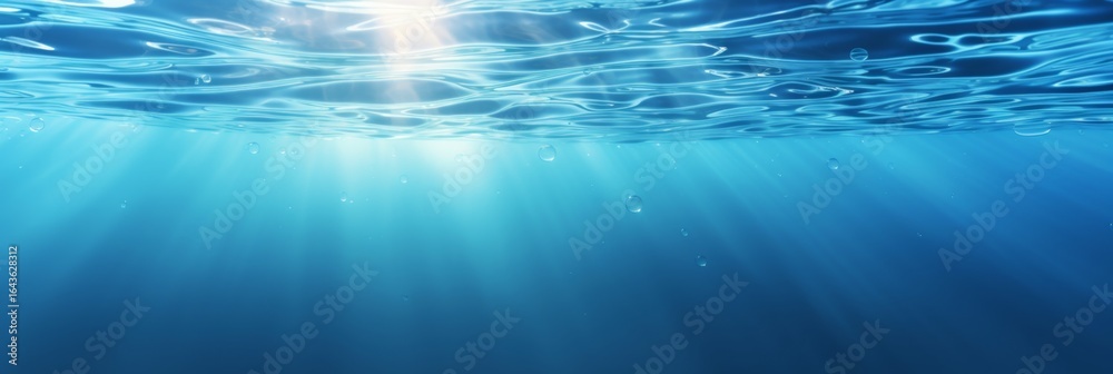 Obraz premium Blue sea background