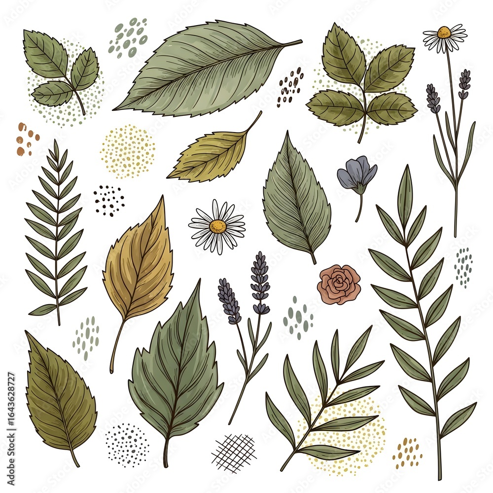 seamless pattern with autumn leaves seamless pattern with autumn leaves