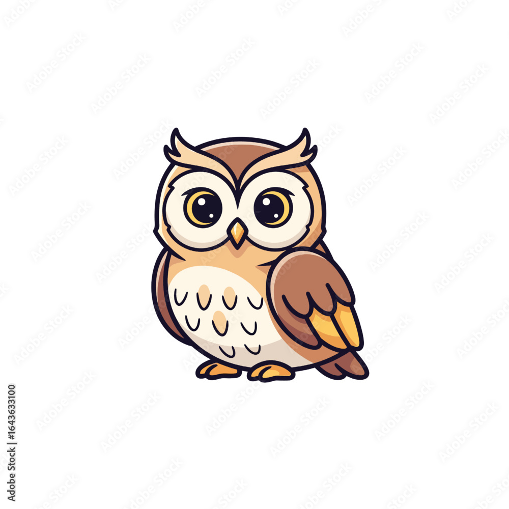 Obraz premium Cute Owl Design Very Cool