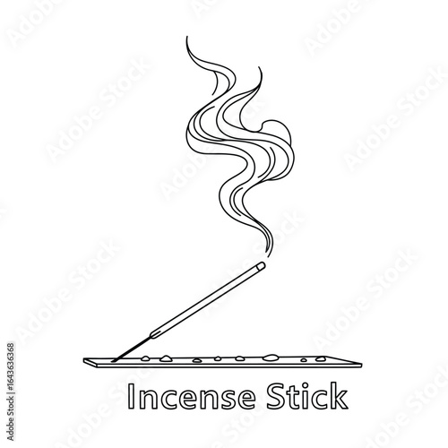 Incense Stick Illustration