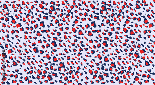 Seamless leopard skin patterns, Abstract hand drawn tiger stripes print for background. Illustration for fabric, textiles, clothing, wall art, printing and design project, etc.