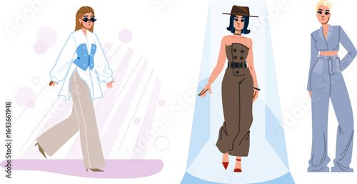 beauty model woman vector