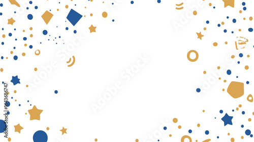 Background cartoon-like kingdom with gold colors, whimsical fairytale castle scene, colorful medieval towers, flags, and golden accents, ideal for children’s illustrations, games, and storybook design