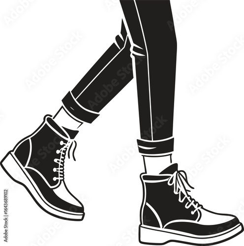 Ankle Boots Silhouette