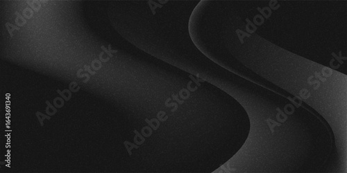 Rough noise texture on abstract black background,monochrome background.